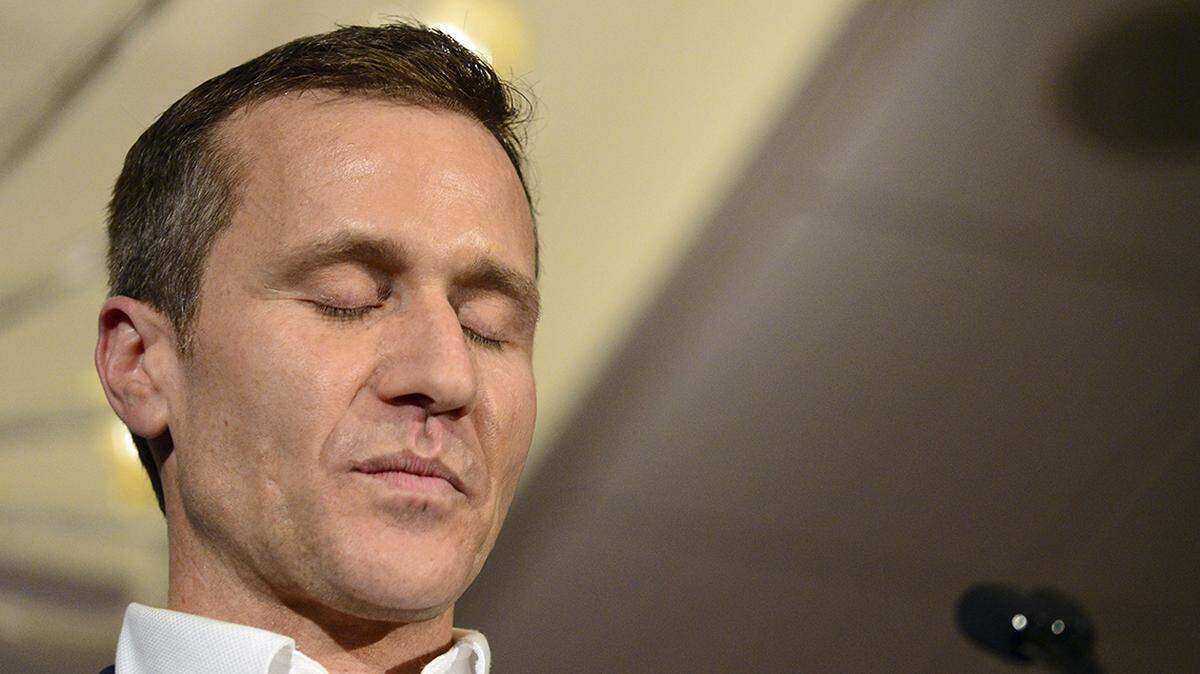 Former Missouri Gov. Eric Greitens, now a Republican candidate for U.S. Senate.