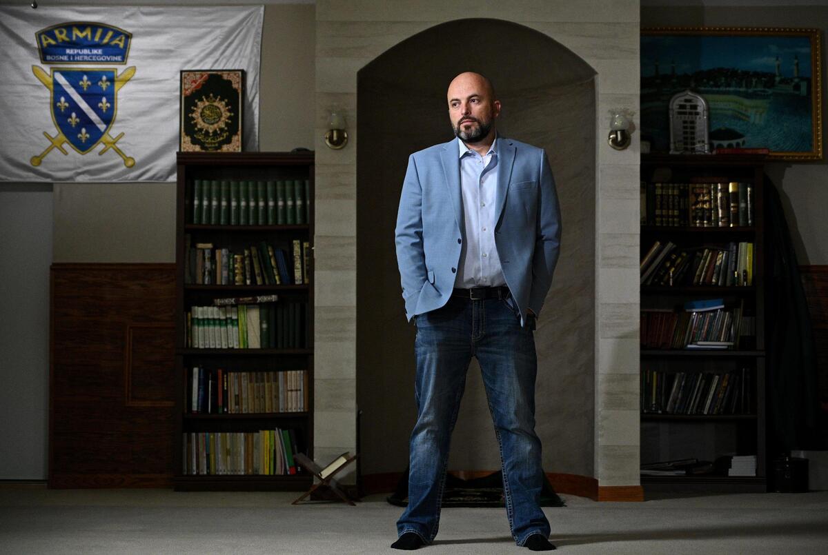 Bajram Radoncic survived genocide in Bosnia, where his family was displaced, imprisoned and some killed. After taking up arms at the age of 14, he arrived in Kansas City in 1997, supported by the small Bosnian community already here. He’s found respite from his trauma through the Islamic Center Bosnjak, where he prays for patience.
