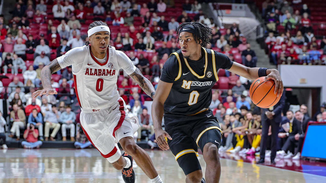 Mizzou basketball struggled from 3 at Alabama. The free-throw shooting was worse