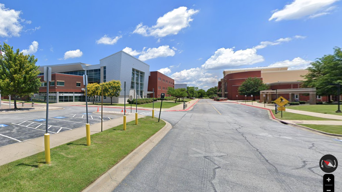 A teacher at Bentonville High School in Arkansas was arrested and charged with sexual assault of a student, police say.