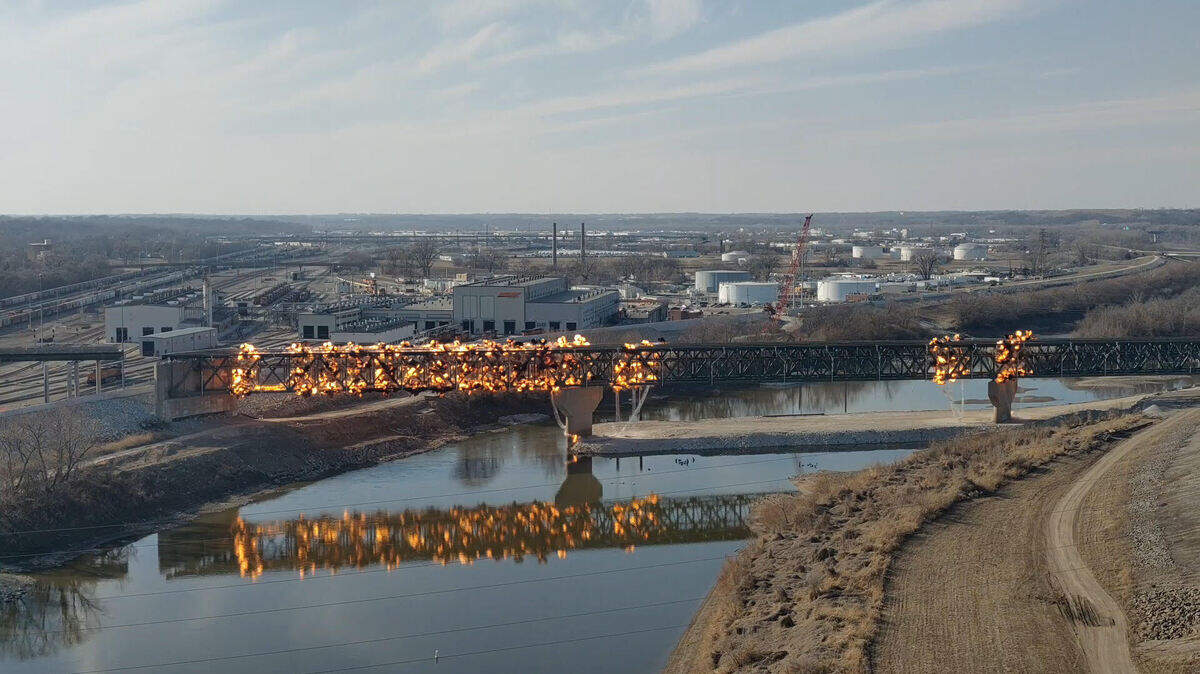 KCK 18th Street bridge brought down ahead of replacement | Kansas City Star
