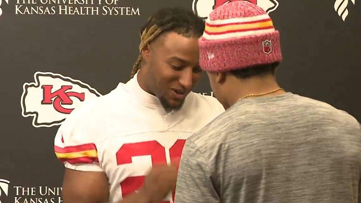 Justin Reid and Trent McDuffie competed in something other than football on Thursday.