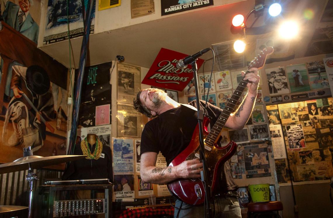 Brody Buster played with his band and several guest performers during his album release at BB’s Lawnside Blues & BBQ.