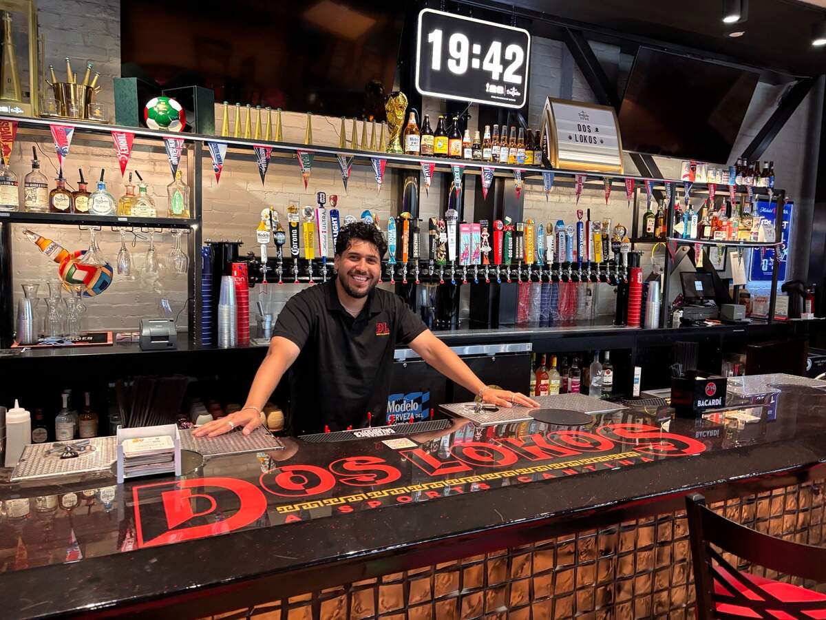 Dos Lokos co-owner Alex Flores, is among many Westport businesses in Kansas City area that are preparing to host international FIFA 2026 fans with watch parties and cultural hospitality.