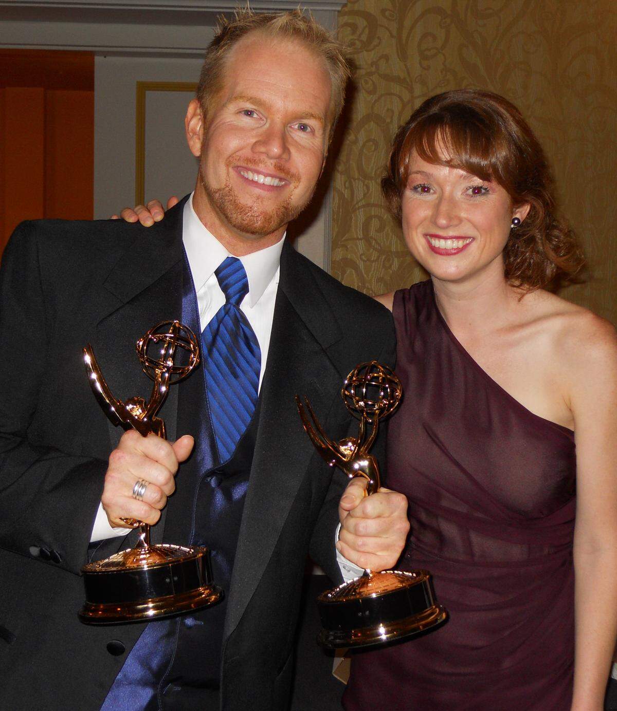 Mackie, two of his eight Emmys, and “Unbreakable Kimmy Schmidt” star Ellie Kemper, a Missouri native.