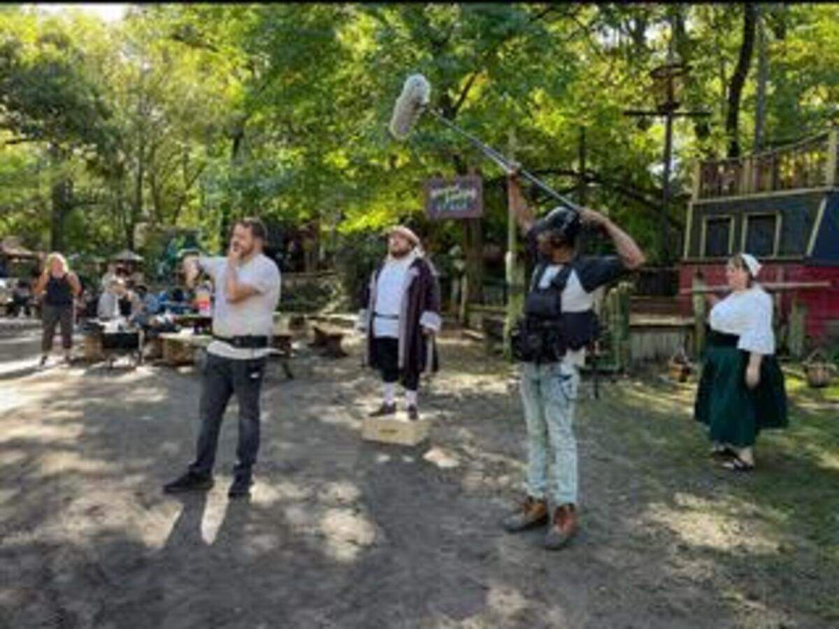 Filming of the new indie film, “Rennie,” took place at the Kansas City Renaissance Festival last year.