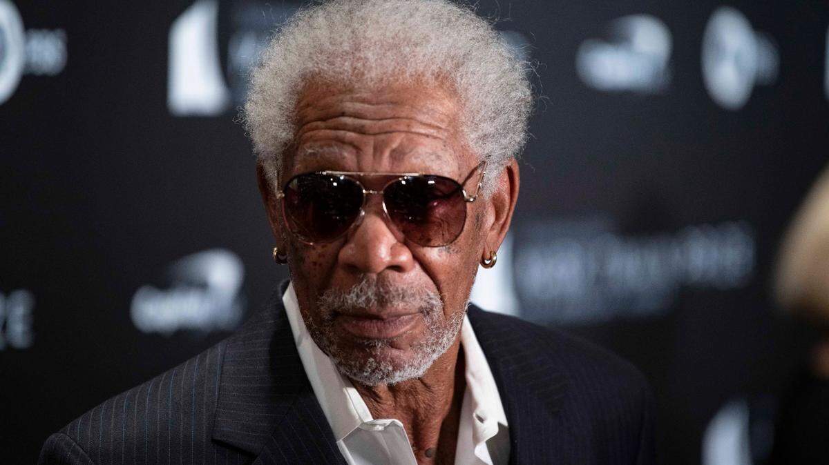 Morgan Freeman arrived at the Kennedy Center on Sunday, Oct. 27, 2019 in Washington D.C. to honor Dave Chappelle receiving the Mark Twain Prize for American Humor.