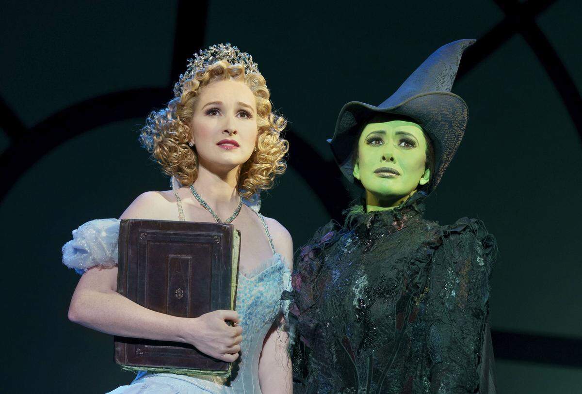 Before they were Glinda the Good Witch and the Wicked Witch of the West, they were college friends in “Wicked.”