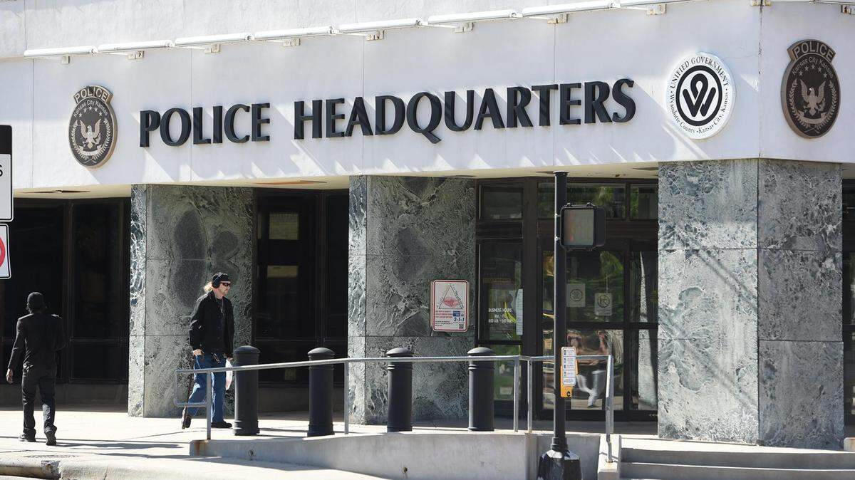The Kansas City, Kansas Police Headquarters, 700 Minnesota Ave., in Wyandotte County.