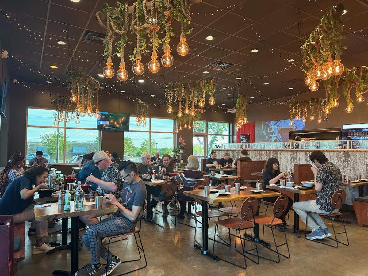A preopening dinner at the new KC Craft Ramen in Overland Park.