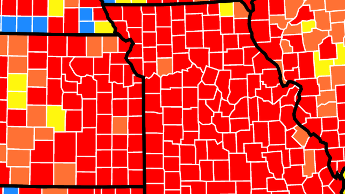 Kansas City COVID-19 transmission rates meet CDC recommendation for public mask-wearing