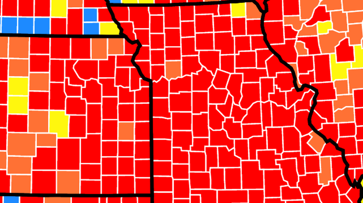 Kansas City COVID-19 transmission rates meet CDC recommendation for public mask-wearing
