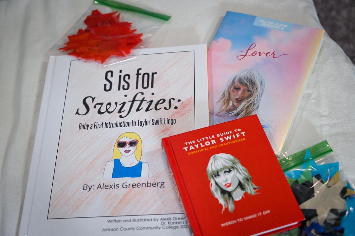 Alexis Greenberg of Overland Park, the president of the KU Swift Society, collects memorabilia and wrote a book about the pop icon.
