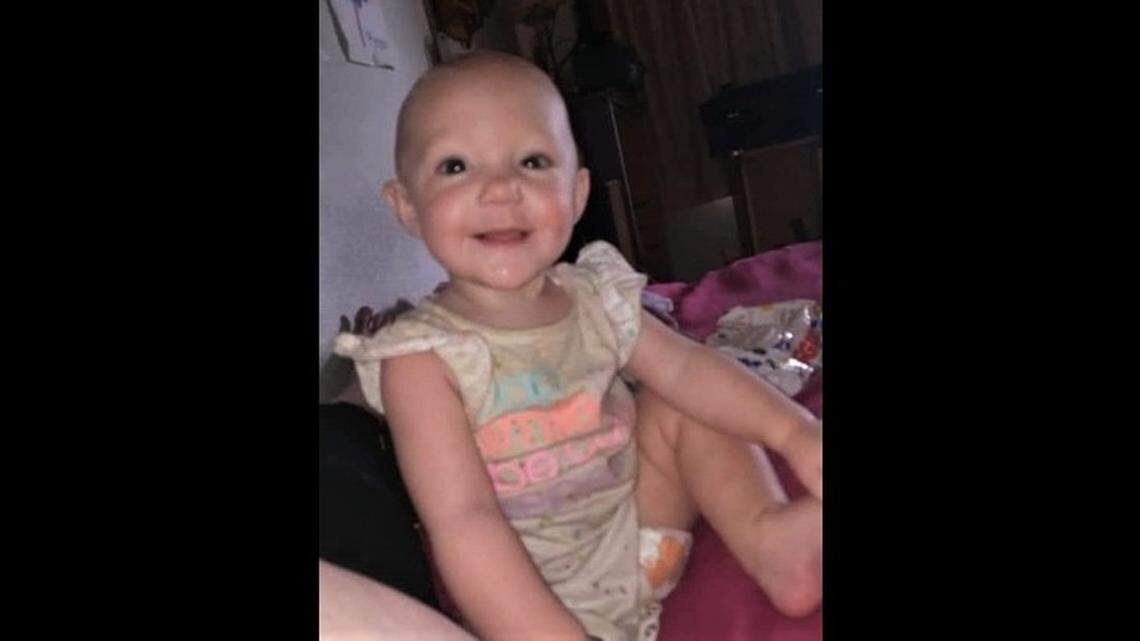 Justin Miller, 37, was arrested in the death of baby Mercedes Lain, who was found dead after her parents reported her missing in Plymouth, Indiana, police said. Photo from FBI.