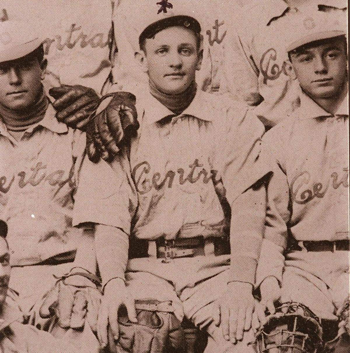 Pictured in the 1909 Central High School yearbook, Casey Stengel was a budding baseball player in Kansas City. He went on to greatness as a manager in Major League Baseball.