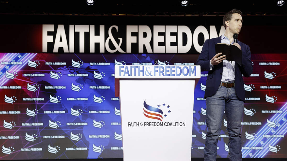 Missouri Sen. Josh Hawley stated: “Some will say that I’m advocating Christian nationalism. So I do.”