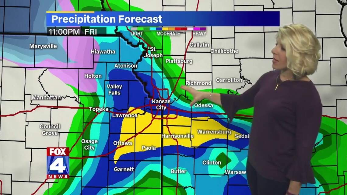 Kansas City weather: Wintry mix hits region on Saturday | Kansas City Star
