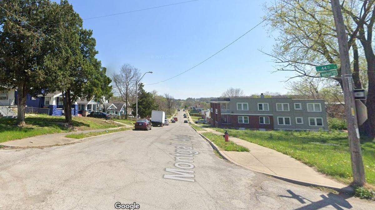 Kansas City police and fire departments are investigating the death of a person after firefighters found the person’s body inside a burning recreational vehicle in the 4400 block of Montgall Avenue in Kansas City. This Google Maps Street View image of the area is from April. 