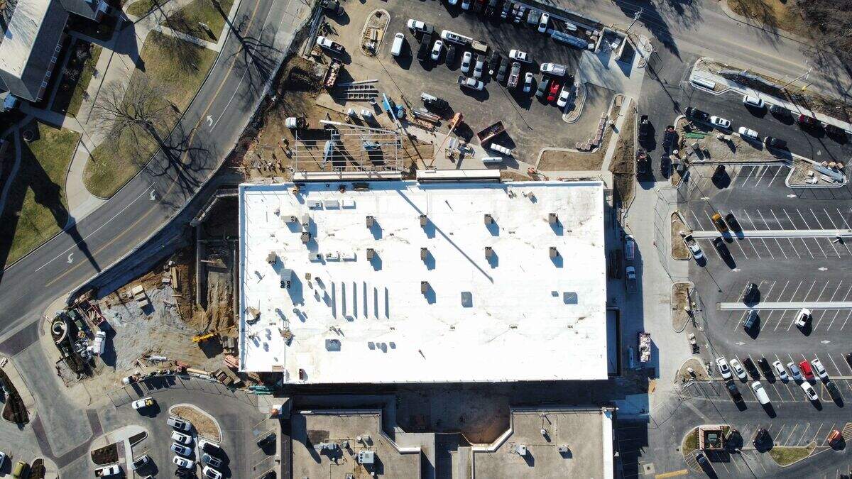 Construction on Big Grove Brewery is wrapping up. It’ll open soon.