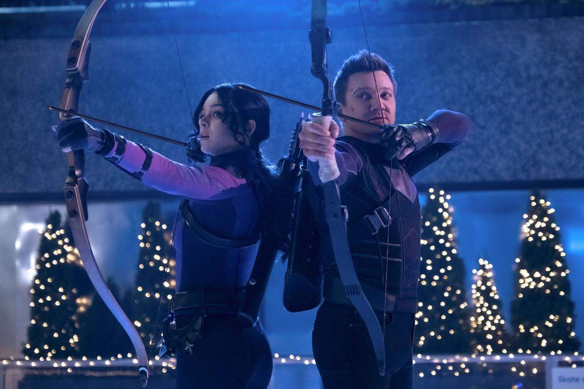 The Marvel TV series “Hawkeye,” starring Hailee Steinfeld and Jeremy Renner, was based on a comic book series by Matt Fraction.