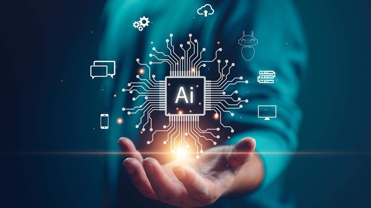 Ai technology, Artificial Intelligence. man using technology smart robot AI, artificial intelligence by enter command prompt for generates something, Futuristic technology transformation. Chat with AI chatbot chatgpt