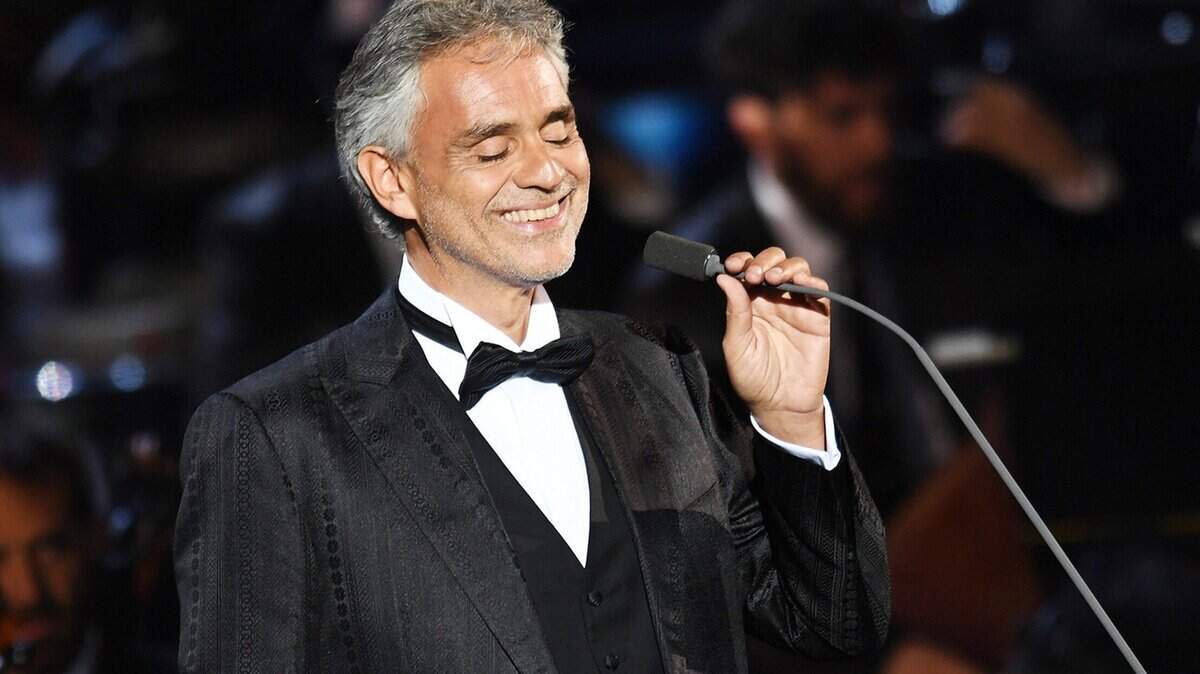 Tenor Andrea Bocelli will bring his “Believe” North American Tour to Sacramento in October.