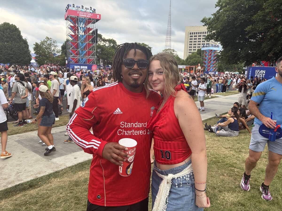 Derek McDonald and Jasmine Harmon attended the FIFA Fan Fest in Kansas City Sunday, June 21. They were impressed by what they’ve experienced so far.