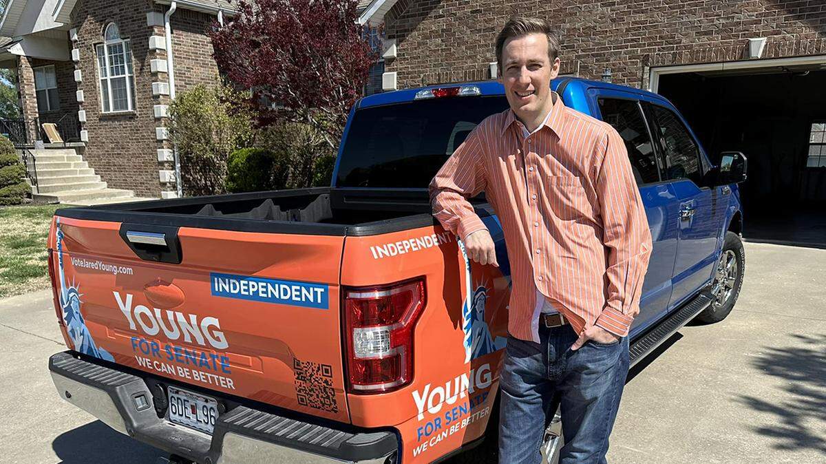 During his run for the Senate as an independent, Jared Young met many Missourians who long for moderate politicians.