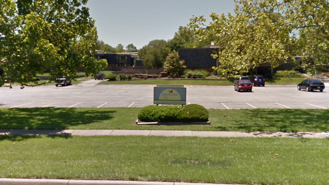 A teenager was in critical condition Sunday after being rescued from an indoor pool at the Meadowlark Hill Apartments in Overland Park. This Google Maps Street View photo of the area was taken in May 2017.