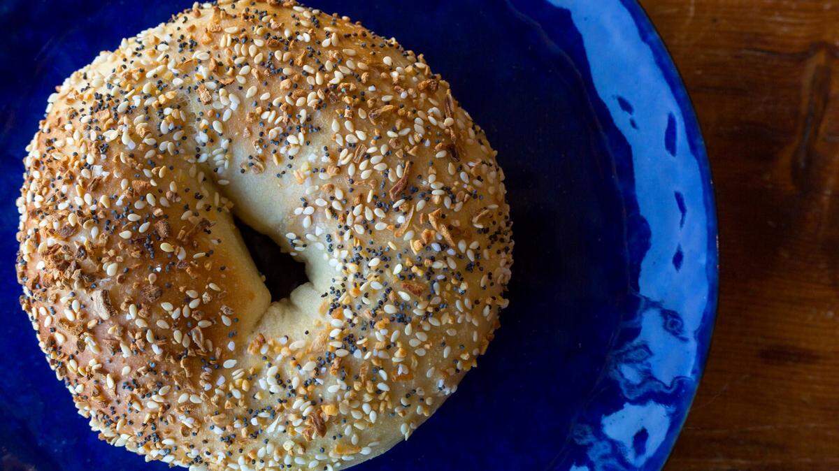 Meshuggah Bagels opened its fourth location at 8600 N.E. 85th St. near Liberty on Friday.