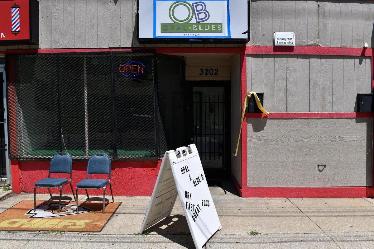 Opal N Blues is open for breakfast, lunch and dinner.