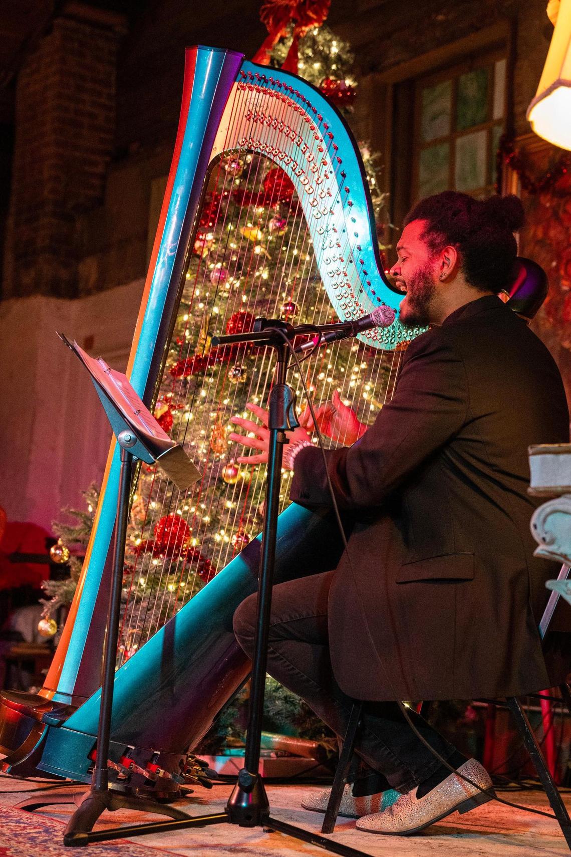 Calvin Arsenia was 4 years old when he heard the harp in person for the first time and the experience has stuck with him for the rest of his life.