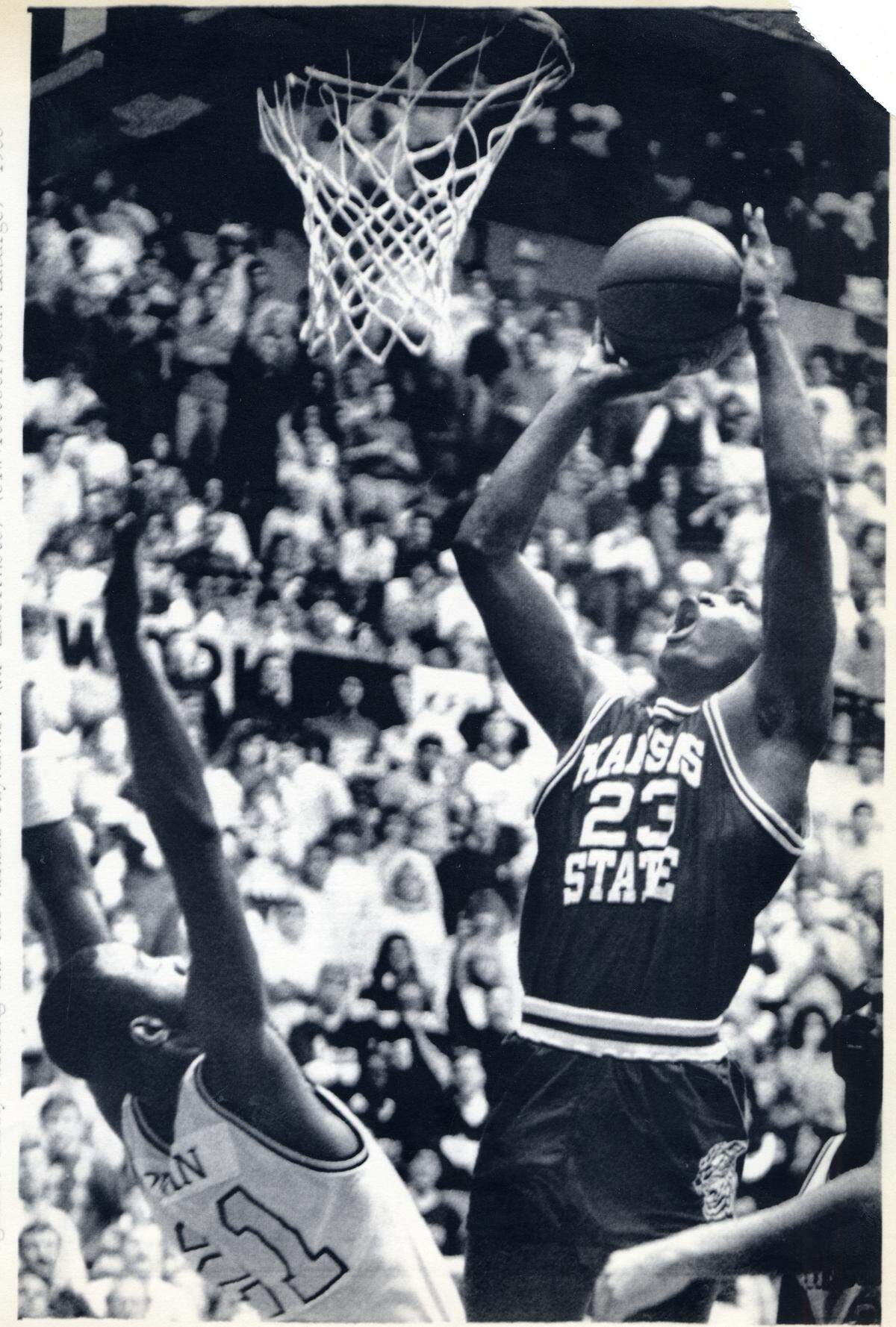 Mitch Richmond was an electrifying presence on the floor for K-State who would go on to enjoy a successful career in the NBA.