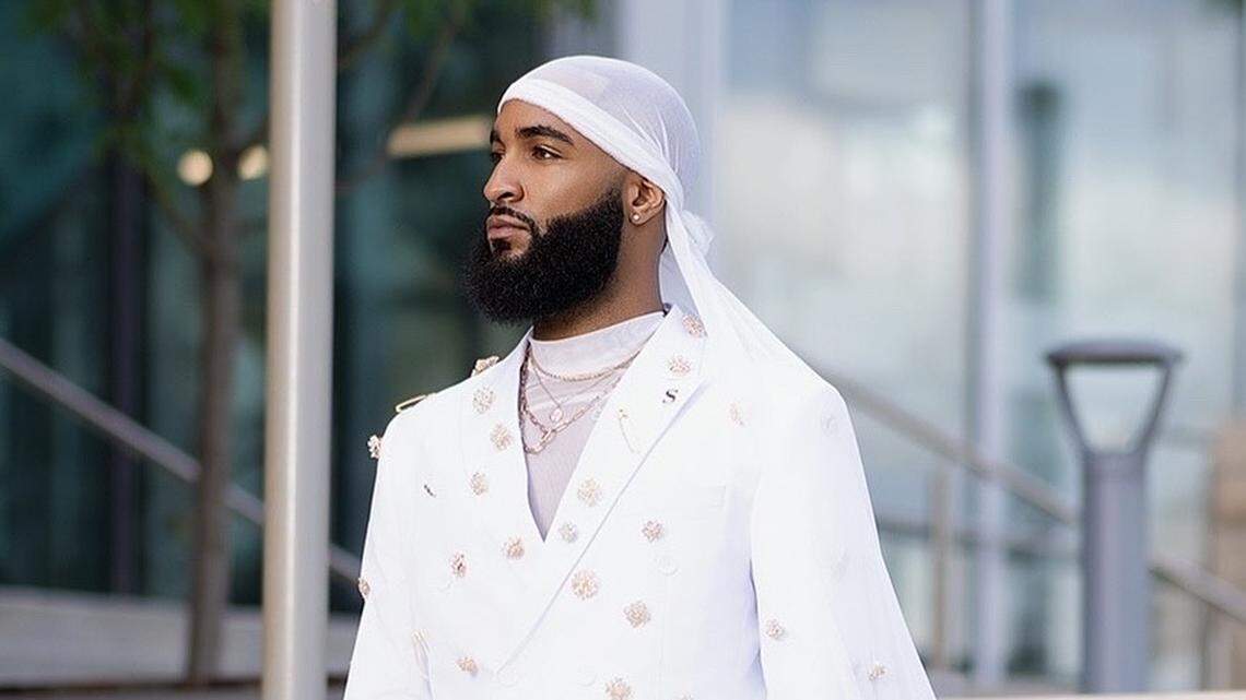 Sheraz Pompey shares his journey and challenges as a Kansas City fashion designer, from styling clients to redefining originality through custom creations.