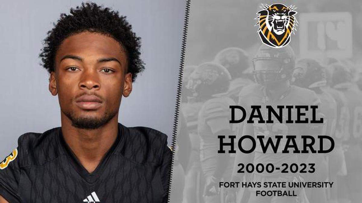 Daniel Howard, a football player at Fort Hays State University in Kansas, was fatally shot on New Year’s Day in Oklahoma City, cops say.