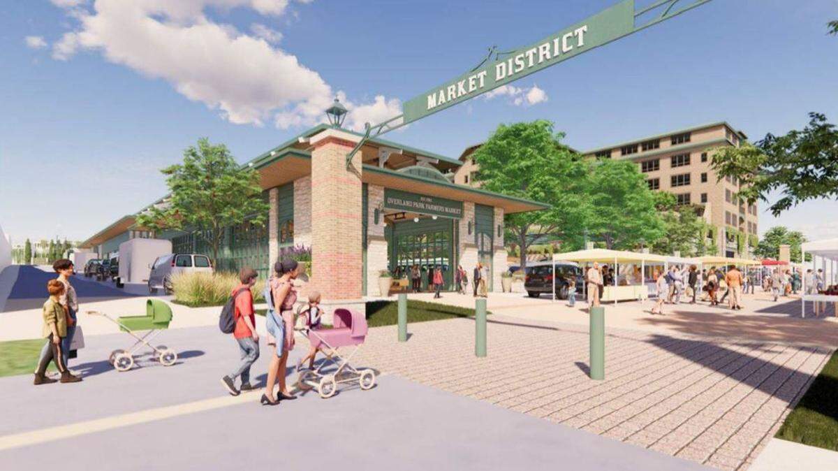 Overland Park is moving forward with a $34 million project to remake its downtown farmers market.