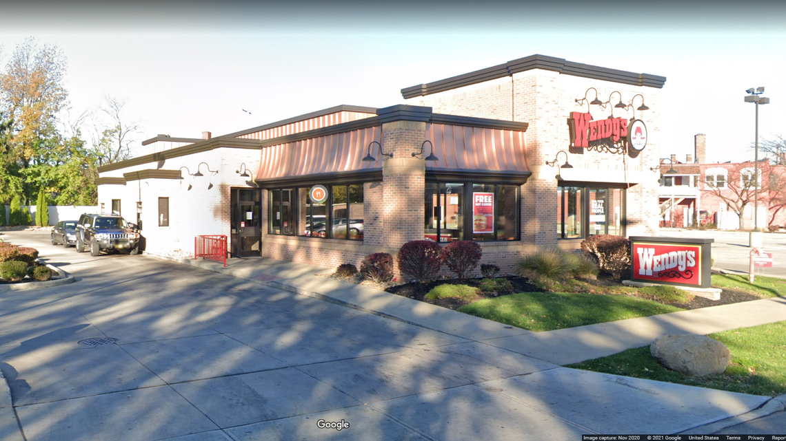 Wendy’s drive-thru in Euclid, Ohio, where police say a woman fired three shots when she was upset her order was “taking too long.”