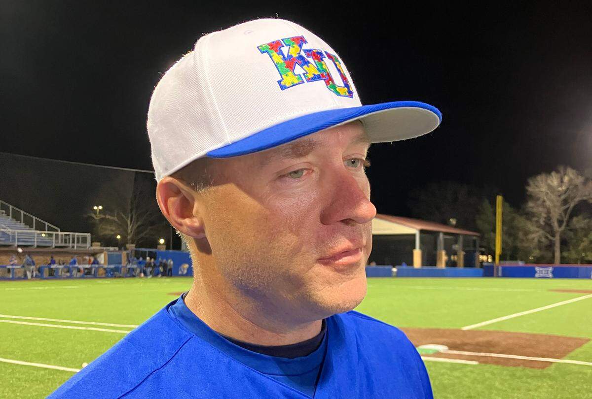 KU baseball coach Dan Fitzgerald.