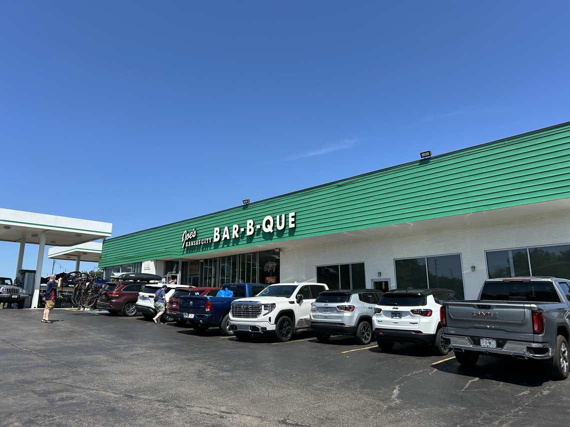 Located inside a gas station, Joe’s KC draws hour-long waits, even on a weekday afternoon.