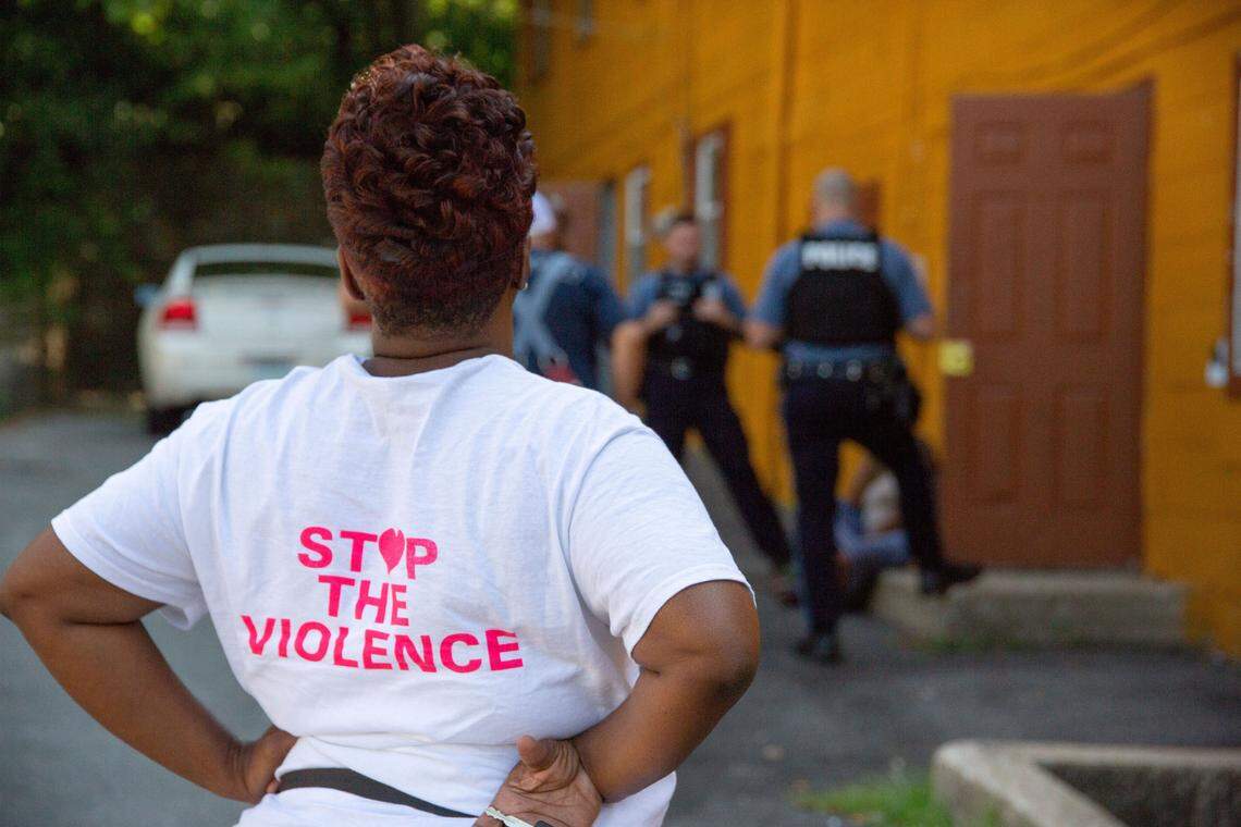 Rosilyn Temple heads the Kansas City chapter of Mothers in Charge, a family support group.