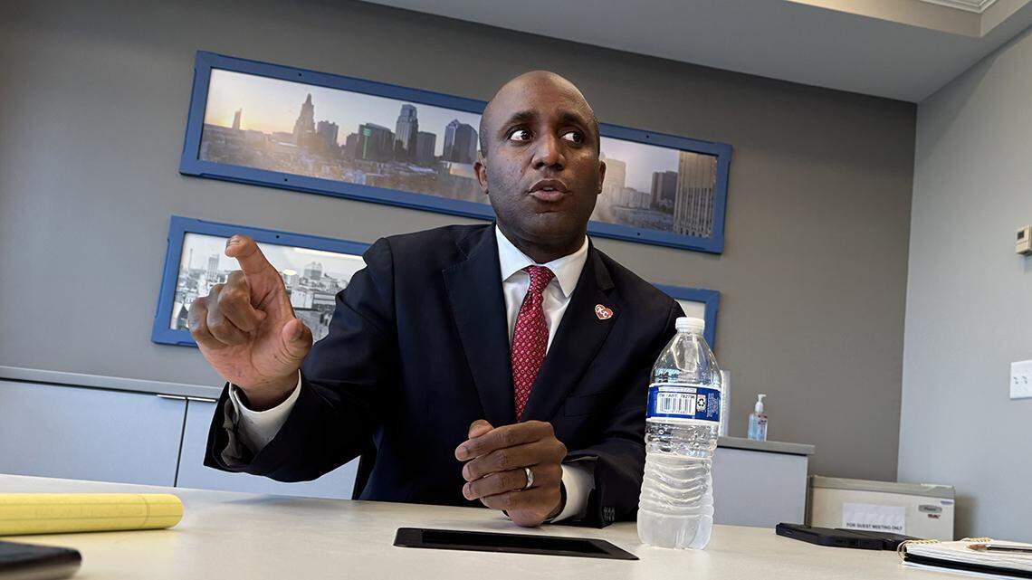 Kansas City Mayor Quinton Lucas met with The Kansas City Star's editorial board June 11, 2024