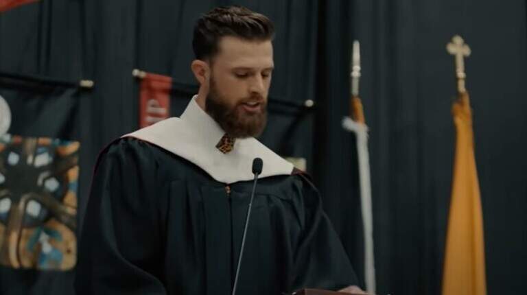 The NFL weighs in on commencement speech by Chiefs kicker Harrison Butker