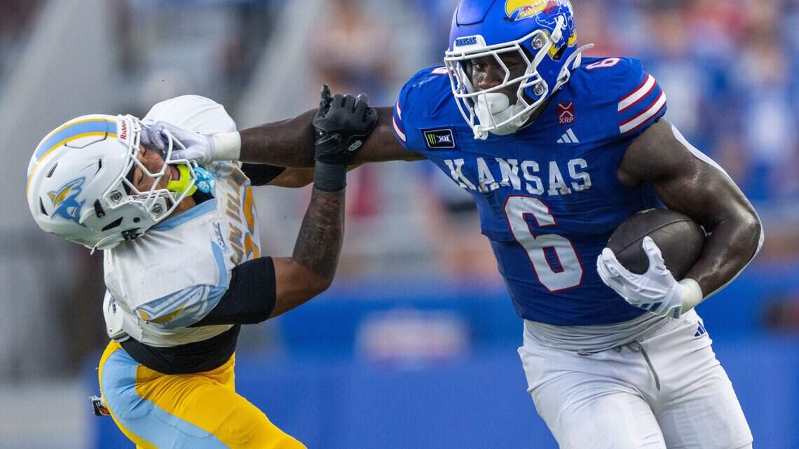 See photos from Kansas Jayhawks’ football season opener vs. Long Island