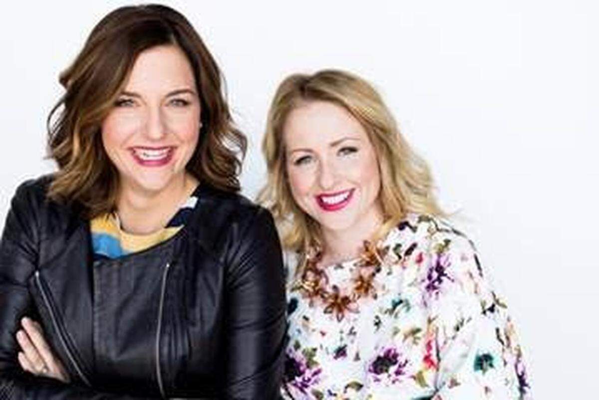 Kristin Hensley, left, and Jen Smedley will bring Imomsohard to Liberty Hall on June 23.