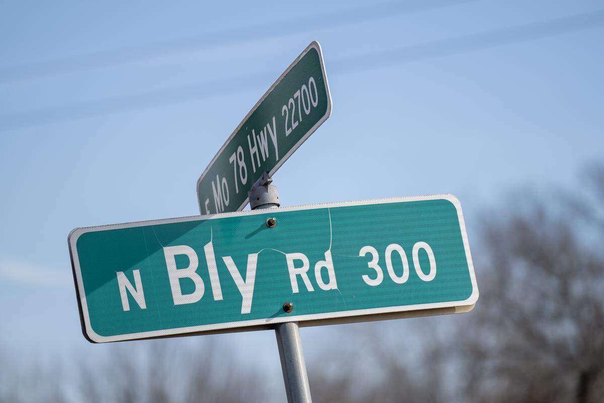 E. Missouri 78 Highway and N. Bly Road are near the planned 400-acre, $6.6 billion AI data center breaking ground in Independence this year. 