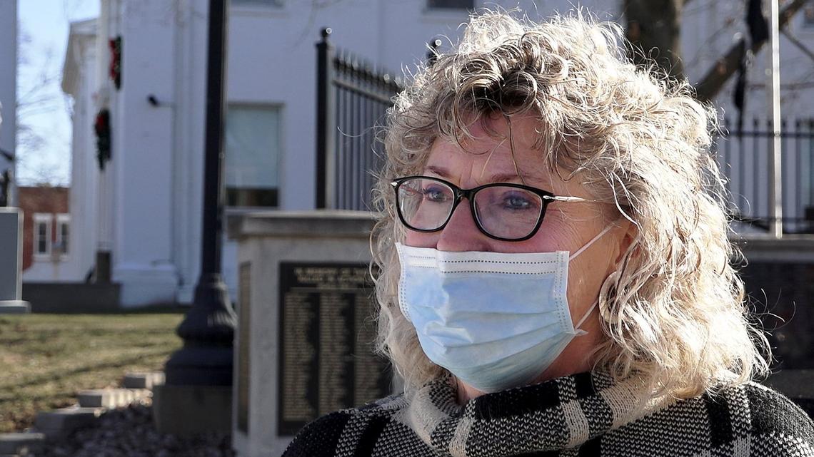 “I think he has done a real disservice to this country by what he’s done,” Willa Beach of Lexington said of Sen. Josh Hawley, who grew up in the town.