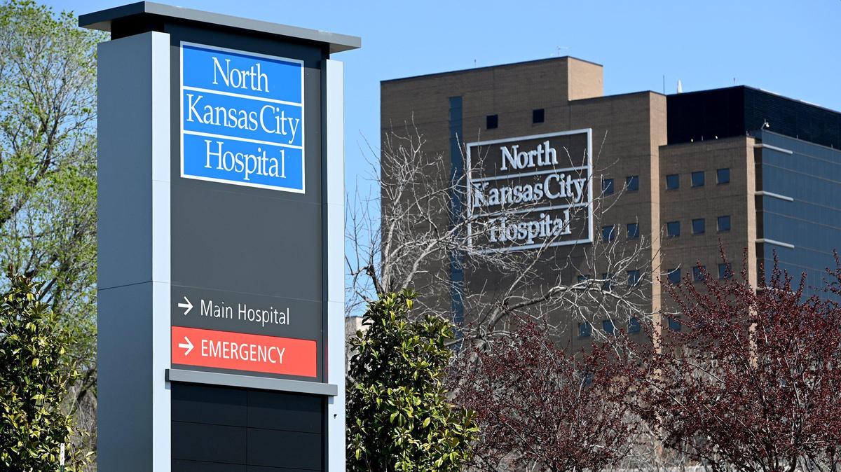 North Kansas City Hospital on Tuesday, Mar. 31, 2020.