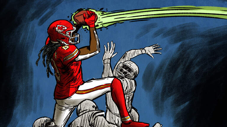 Download our Kansas City Chiefs vs. Houston Texans AFC Divisional Round game-day poster