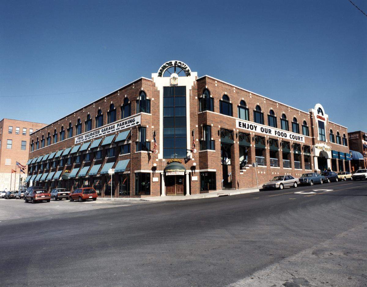 Manor Square in 1988.