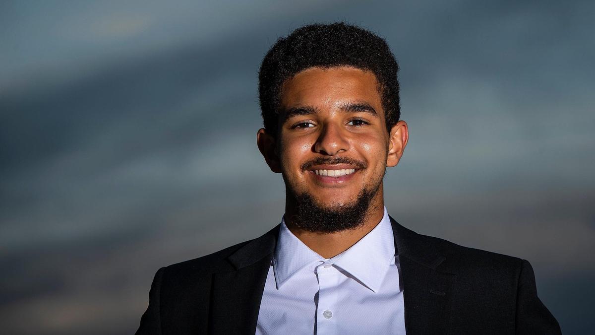Olathe North senior Demetrius Bush says he’ll be fully vaccinated by the time he attends his senior prom, which will be held outdoors due to COVID-19 concerns.